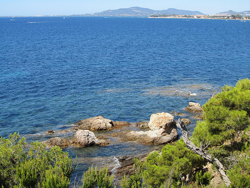 Bord de Mer vers Bormes les Mimosas by phileole