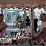 Rires au marché de Toulon by Macré stéphane -   provence Provence France