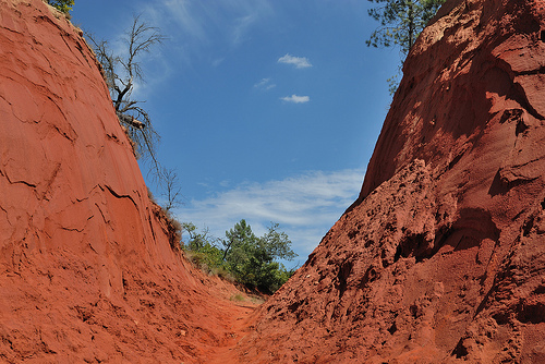 L'ocre du Luberon par pizzichiniclaudio