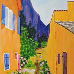 Peinture au pays de la cigale by liolo2010 -   provence Provence France