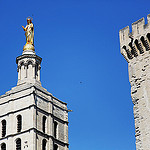 Blue Skies and Golden Mother by 6835 - Avignon 84000 Vaucluse Provence France