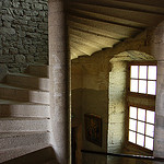 L'escalier du Château du barroux par michelg1974 - Le Barroux 84330 Vaucluse Provence France