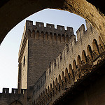 Fortification du Palais des Papes by Karschti - Avignon 84000 Vaucluse Provence France