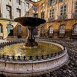 Fontaine d'Albertas - Dans la cour de l'Hôtel d'Aix en Provence by pierre.arnoldi - Aix-en-Provence 13100 Bouches-du-Rhône Provence France