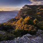 Couché de soleil sur la côte d'azur by Sébastien Sirvent Photographie - La Ciotat 13600 Bouches-du-Rhône Provence France