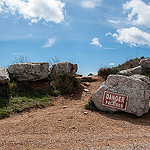 The dangerous Trail : danger falaises by steven_c_ch - Les Baux de Provence 13520 Bouches-du-Rhône Provence France