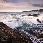 vagues avant l'impact par Sébastien Sirvent Photographie - Bandol 83150 Var Provence France