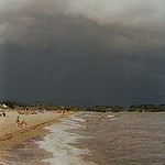 La plage à Hyères  by Petrana Sekula - Hyères 83400 Var Provence France